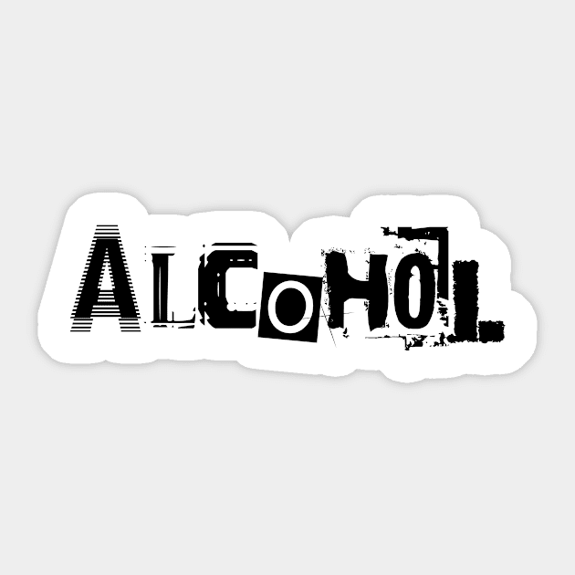 Alcohol Sticker by Bongonation